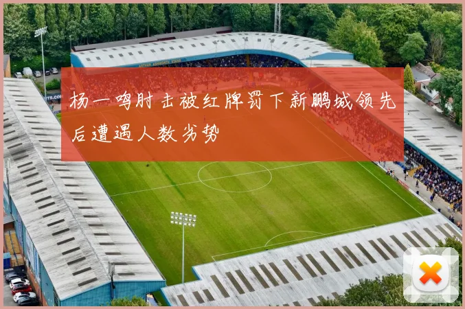 杨一鸣肘击被红牌罚下新鹏城领先后遭遇人数劣势